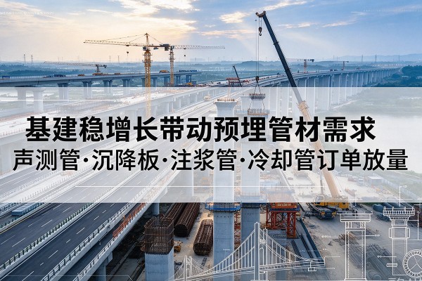 洛宁基建稳增长带动预埋监测管材需求，声测管、沉降板、注浆管订单持续放量
