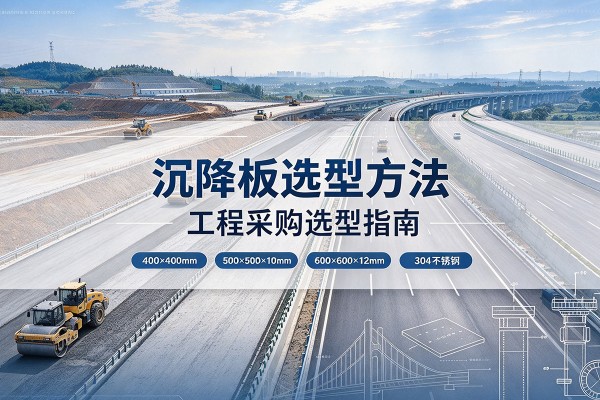 洛宁沉降板选择方法