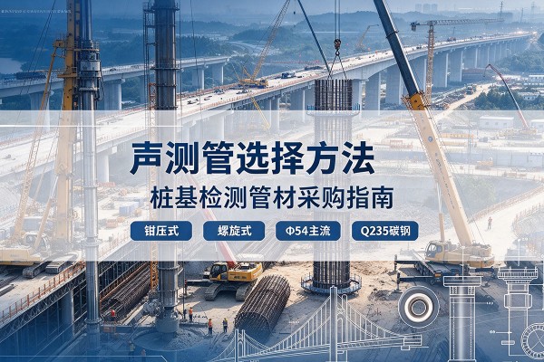 洛宁声测管选型标准