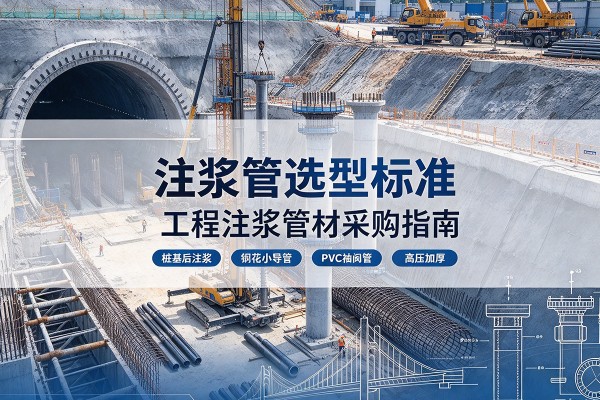 洛宁注浆管选型标准
