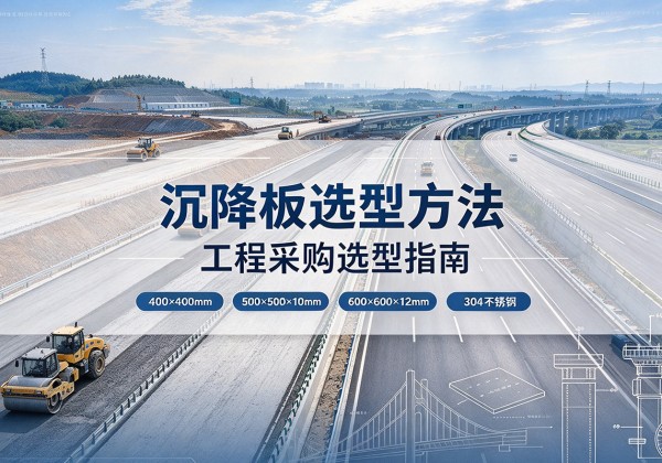 洛宁沉降板选择方法