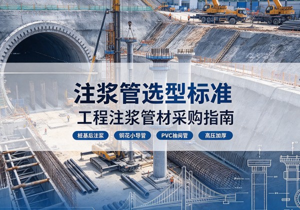 洛宁注浆管选型标准